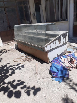 Deli Display Fridge used, without cooling pump