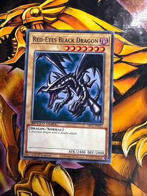 Yu-Gi-Oh! Red-Eyes Black Dragon V.1 Common κάρτα, 1st Edition