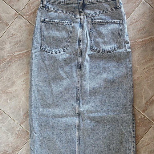 MNG denim skirt like new, size S 36 8, blue
