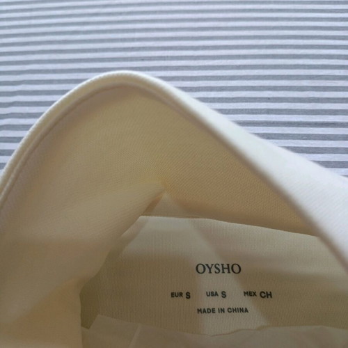 Oysho sweatshirt new with tags black and beige, size S