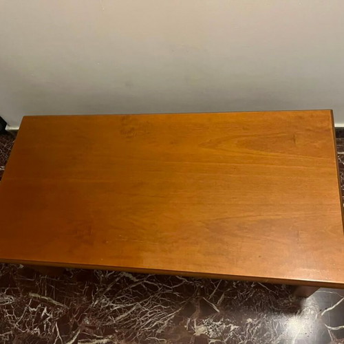 Coffee table used with glass top, 1 meter length