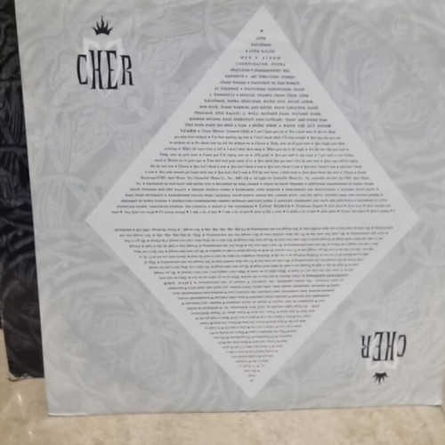 Cher Love Hurts vinyl used