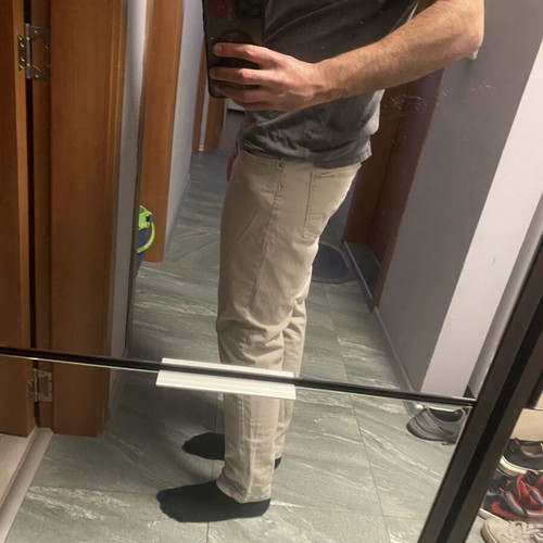 Alcott men's beige casual pants used, size M