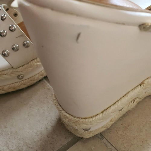Migato Platforms Like New, Beige, Size 38, High 12.5cm