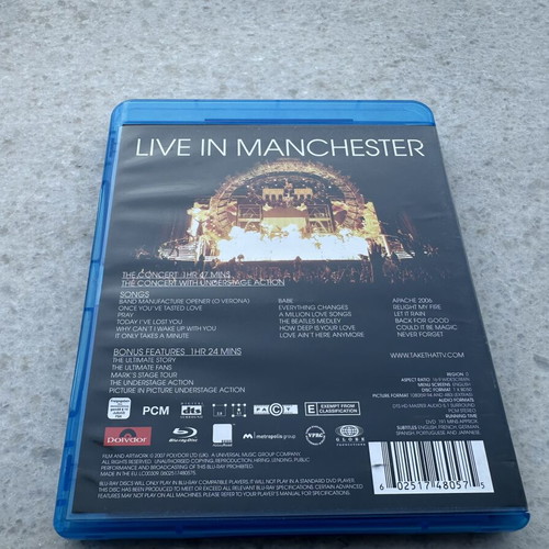 Take That The Ultimate Tour 2006 Blu-Ray like new
