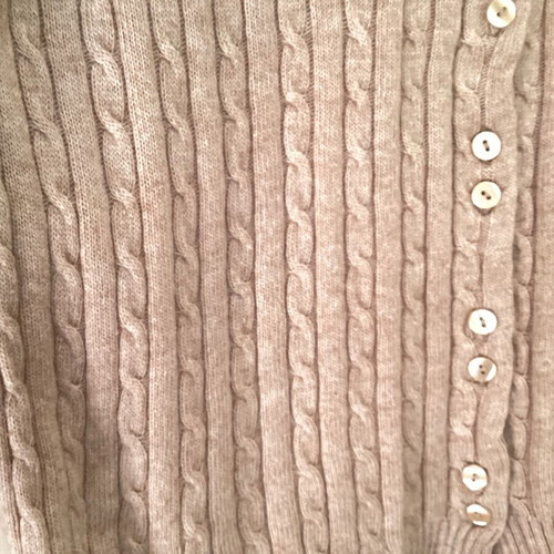 Zara Knit beige cardigan like new, size M