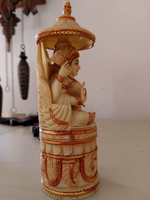 Laxmi marble statue like new