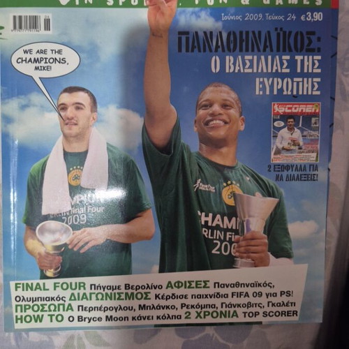 Top Scorer magazines used, pack of 6 (2007–2009) authentic sports