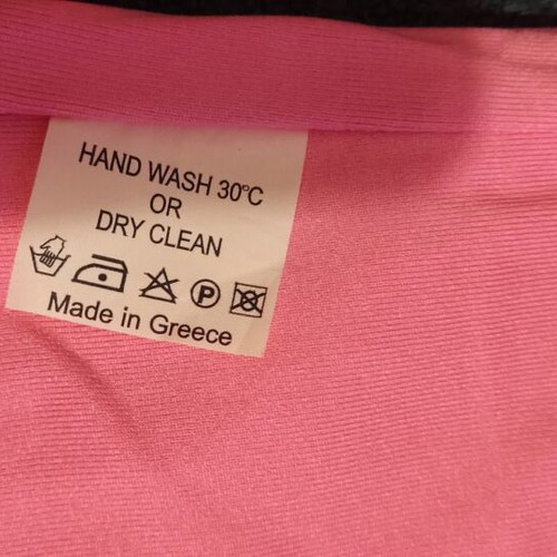 Pink strapless top one size elastic like new