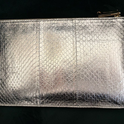 Dsquared2 silver clutch bag like new