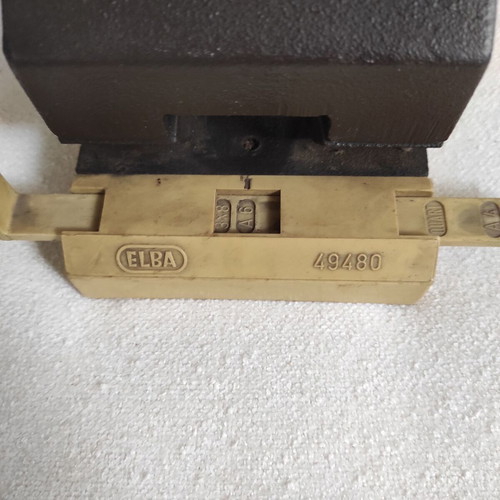 Vintage hole punch heavy-duty used