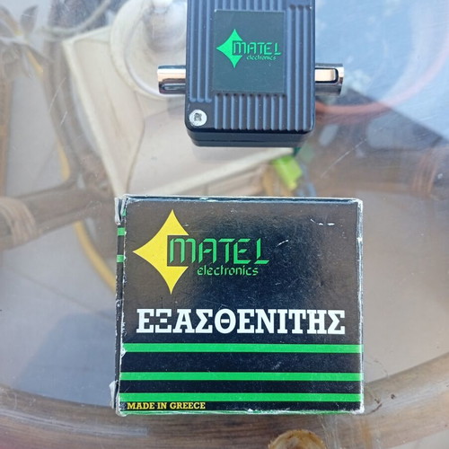 Matel Electronics AT120 Attenuator used, adjustable -20dB signal reducer