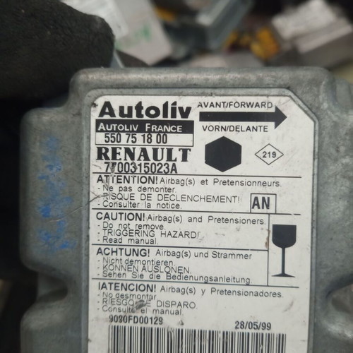 Airbag module for Renault Kangoo 550751800