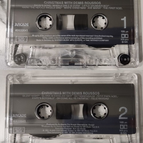 Music cassette tapes used, pack of 3 authentic