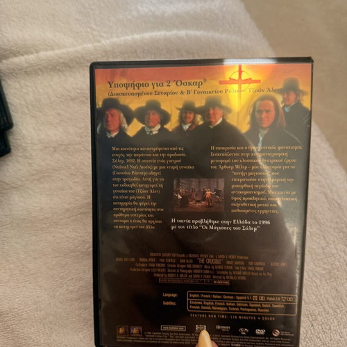 The Crucible Salem Witches DVD new, action adventure
