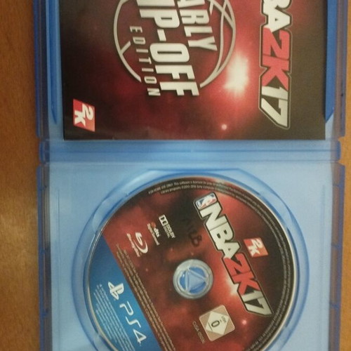 NBA 2k17 for PlayStation 4 like new