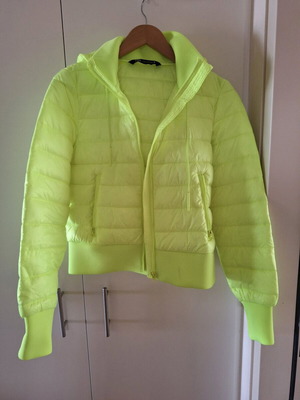 Zara light green jacket like new, size M