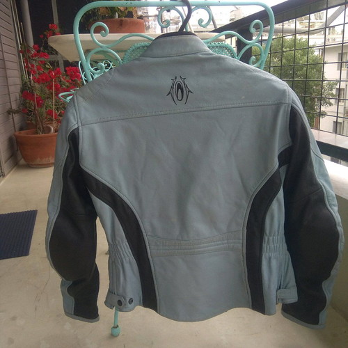Richa women's leather motorcycle jacket used, size 40
