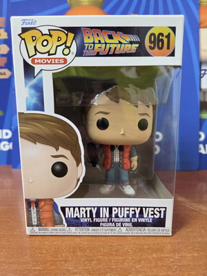Funko Pop Movies Marty in Puffy Vest vinyl figure new