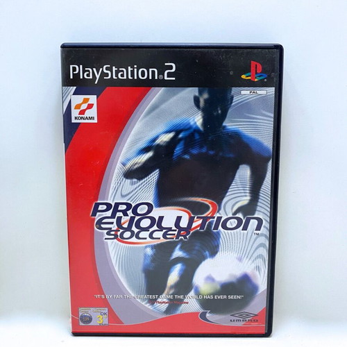 Pro Evolution Soccer 1 PlayStation 2 used with booklet and game catalog