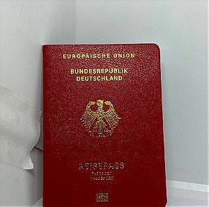 Γερμανικό διαβατήριο αναμνηστικό σημειωματάριο συλλεκτικό