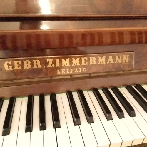 Zimmermann Leipzig piano used in very good condition