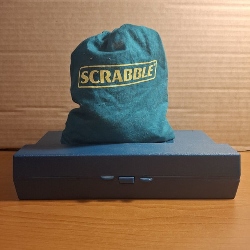 Travel Scrabble game like new
