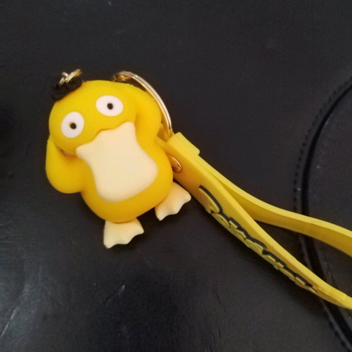 Pokemon keychain new, multicolored yellow