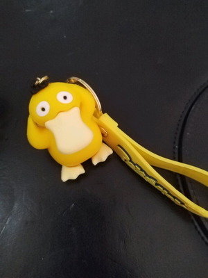 Pokemon keychain new, multicolored yellow