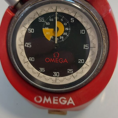 Omega chronograph stopwatch 1969 with case