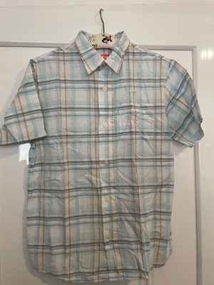 ZARA Skhuaban vintage πουκάμισο αγοριών καρό, μέγεθος 9-11, σε άριστη κατάσταση