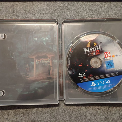 Nioh 2 Special Edition PS4 like new with Steelbook and Artbook
