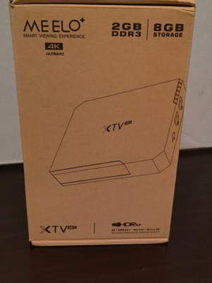 Meelo Plus XTV SE2 TV Box Android 11 4K new