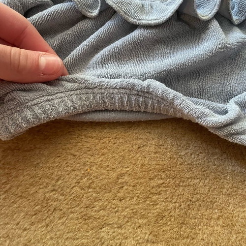 SugarFree crop top like new, grey, for girls 10-11 years