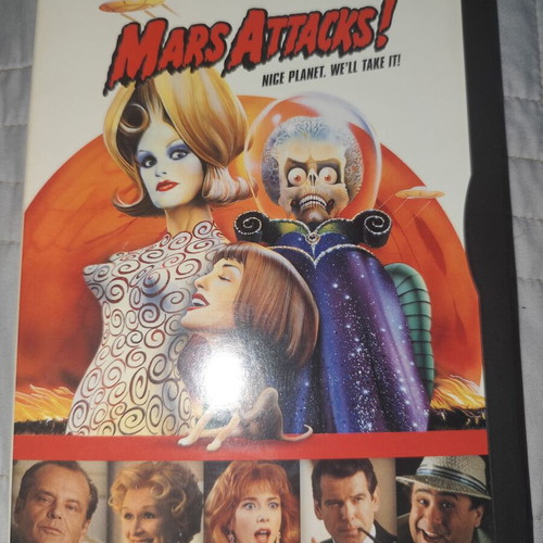 Mars Attacks! DVD like new with Greek subtitles