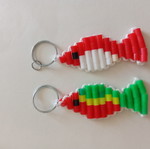 Handmade keychains unique duo
