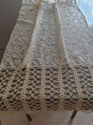 Handmade salon towel in gold color 140x60 new