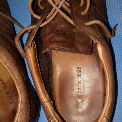 Zara Man Men's Shoes Used Size 45 Brown