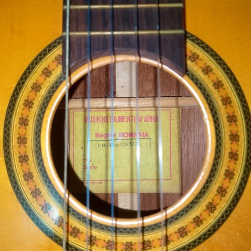 Cristal Reghin classical guitar with Ibanez soft case