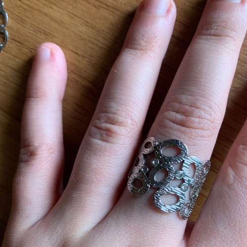 Steel ring in excellent condition