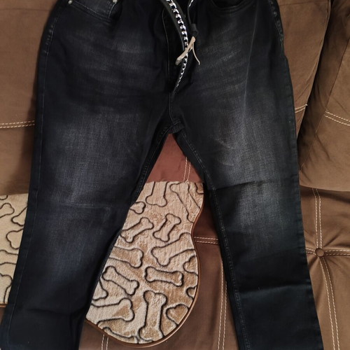 Estero Ragazza boyfriend women's jeans, graphite black denim