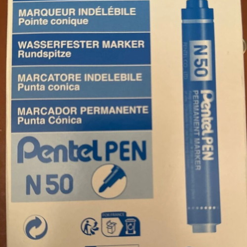 Pentel N50 marker new, blue