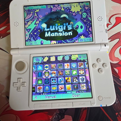Nintendo 3DS XL Pink/White σαν καινούργιο, ιαπωνική έκδοση με αγγλική γλώσσα
