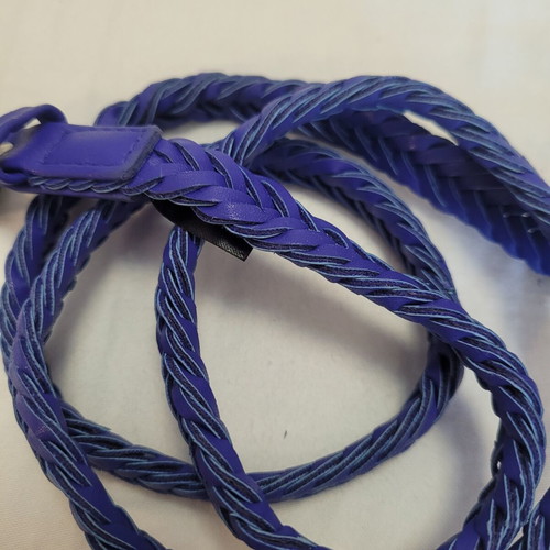 H&M belt, electric blue, 105 cm