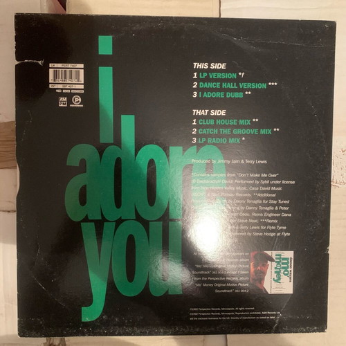 Caron Wheeler I Adore You Vinyl 12” used, electronic