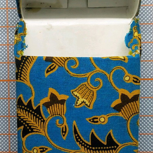 Handmade fabric cigarette case from African Wax new