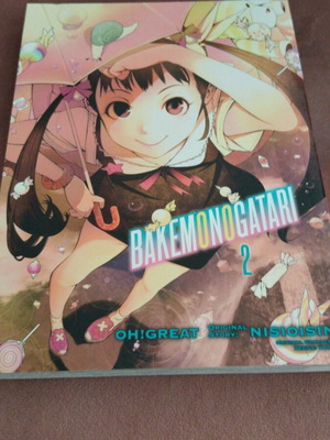 Bakemonogatari manga volume 2 new, English