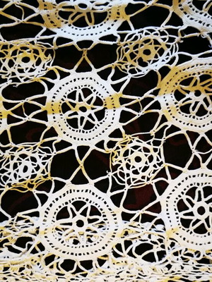 Handmade doilies, 2 pieces, crochet, new
