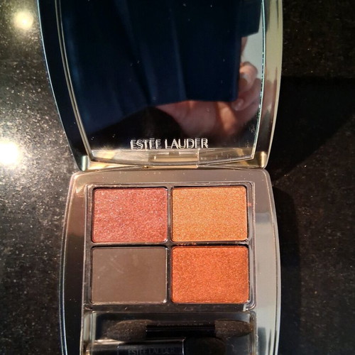 Estee Lauder 4-Color Eyeshadow Palette No. 08 Envy Quad Wild Earth new
