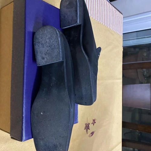 Hispanitas sandals genuine leather used, size 38, black